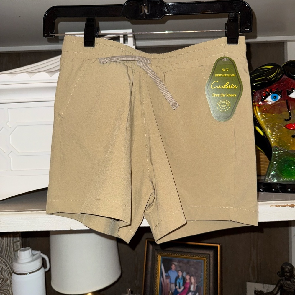 Cadets Khaki Shorts SZ 10 (25” Waist) NWT boys